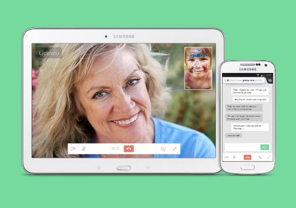 Gruveo tablet and phone