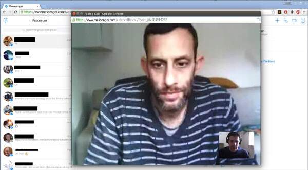 Messenger WebRTC video call