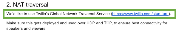 NAT Traversal requirements for WebRTC